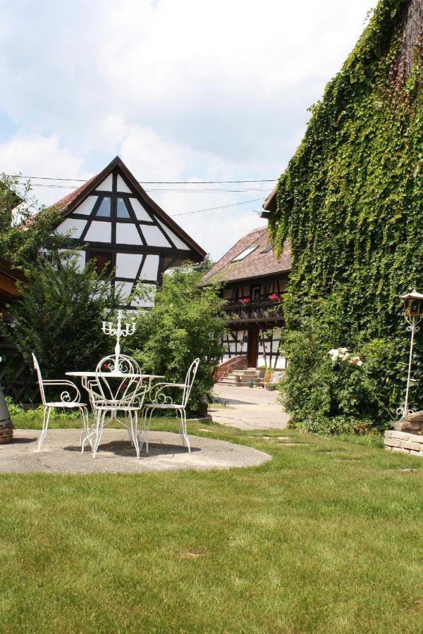 La Grange Aux Coqs Bed & Breakfast Ittenheim Exterior photo