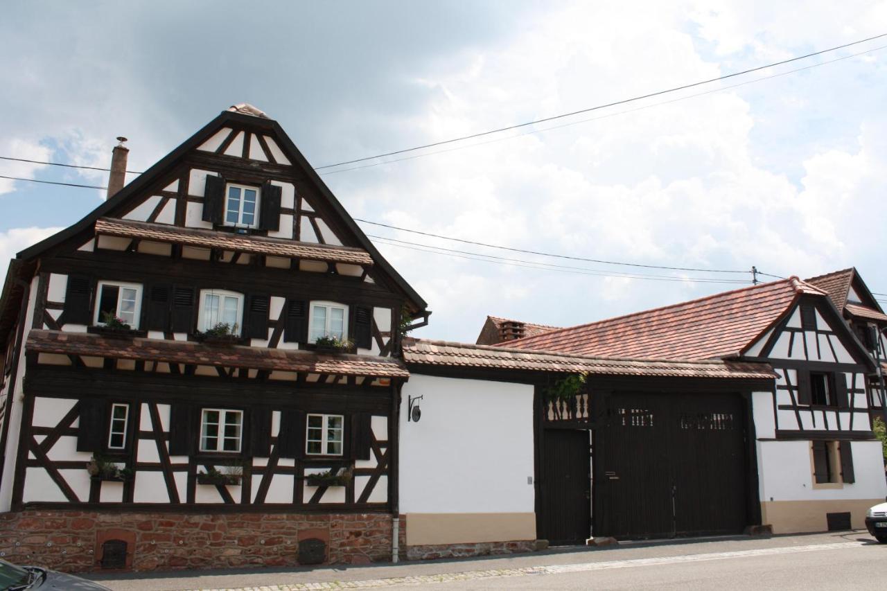 La Grange Aux Coqs Bed & Breakfast Ittenheim Exterior photo