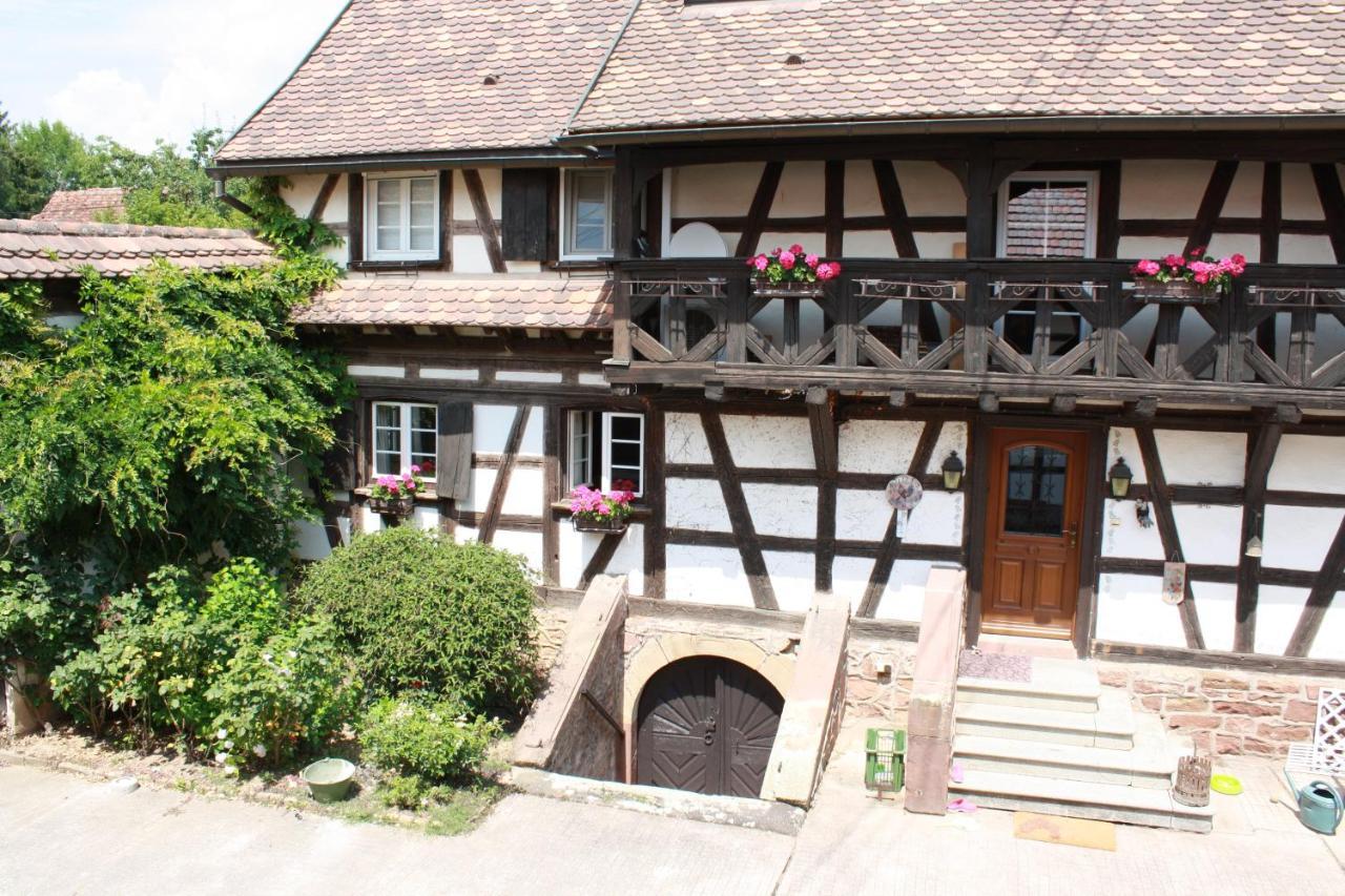 La Grange Aux Coqs Bed & Breakfast Ittenheim Exterior photo